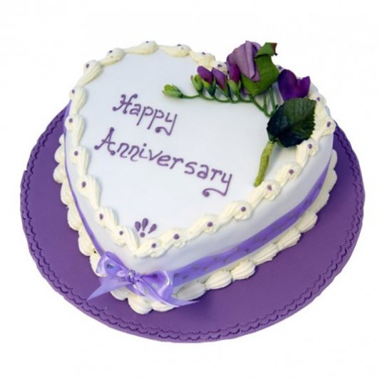 Anniversary Heart Anniversary Cakes