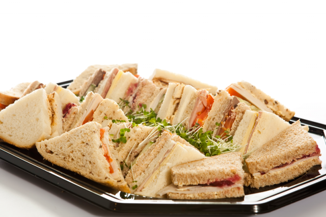 Sandwich Platter X 40 Triangles (100420) | Janes Pantry